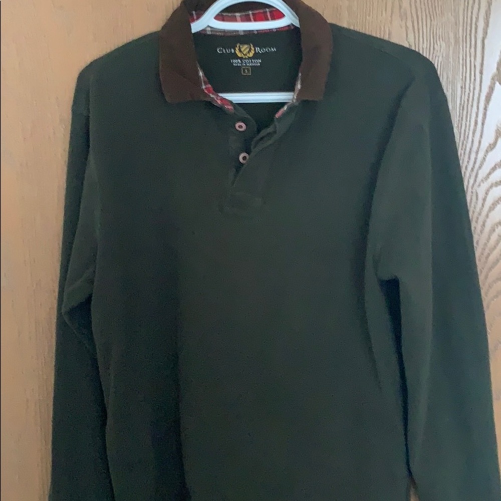 Club Room - Sweater - Dark Green - S Size